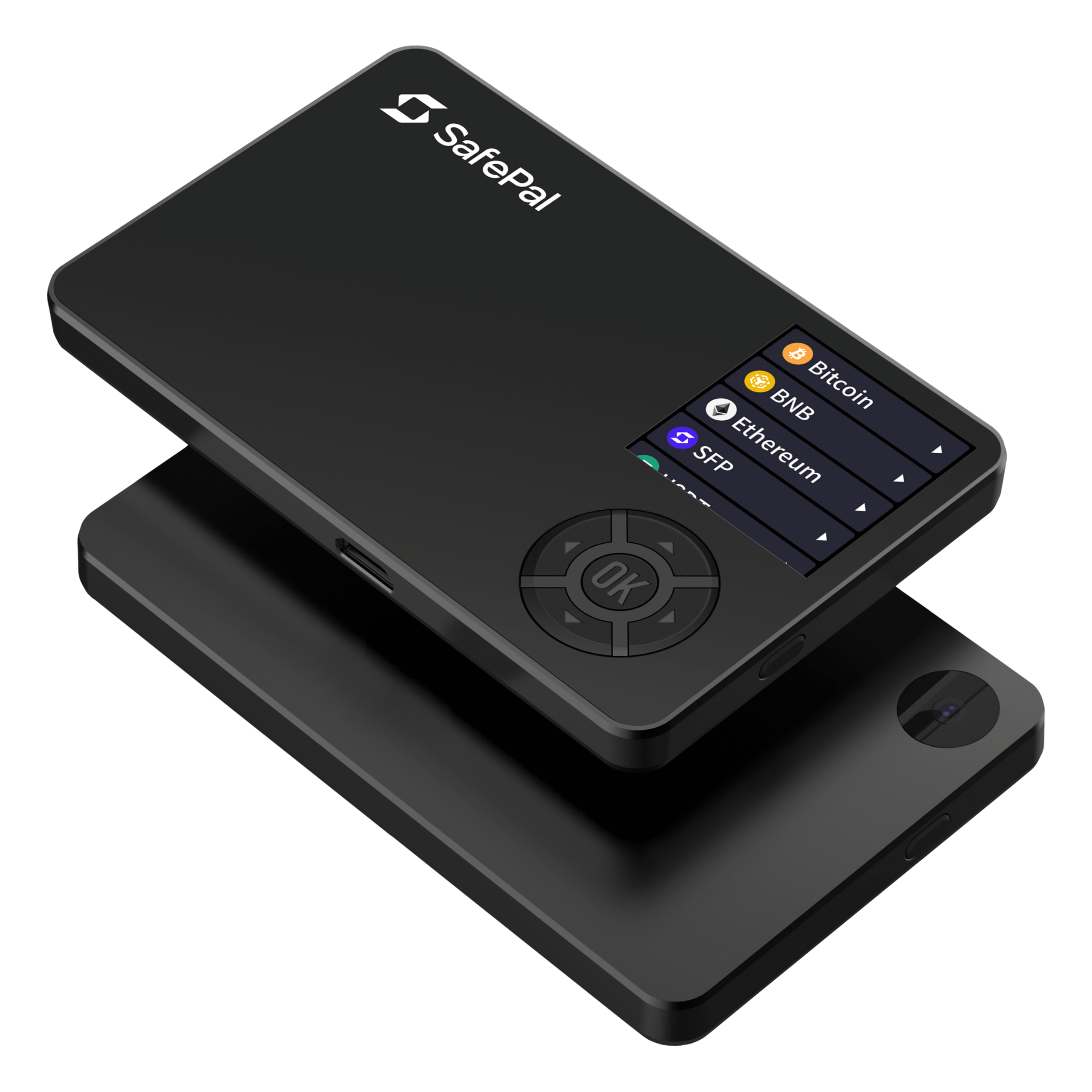 SafePal S1 Cryptocurrency Hardware Wallet Front and Back