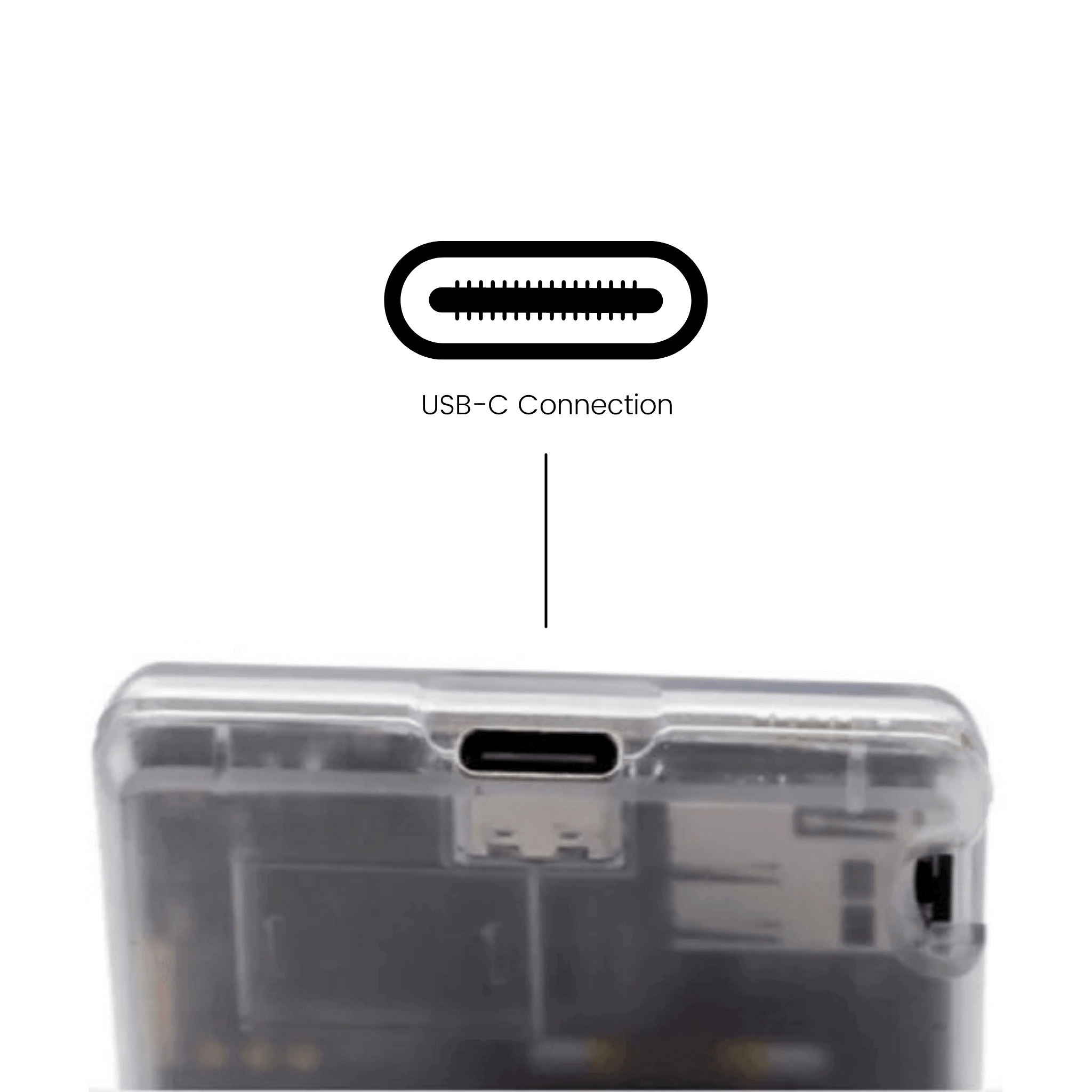 Coinkite Coldcard MK4 Cryptocurrency Hardware Wallet USB-C Connection