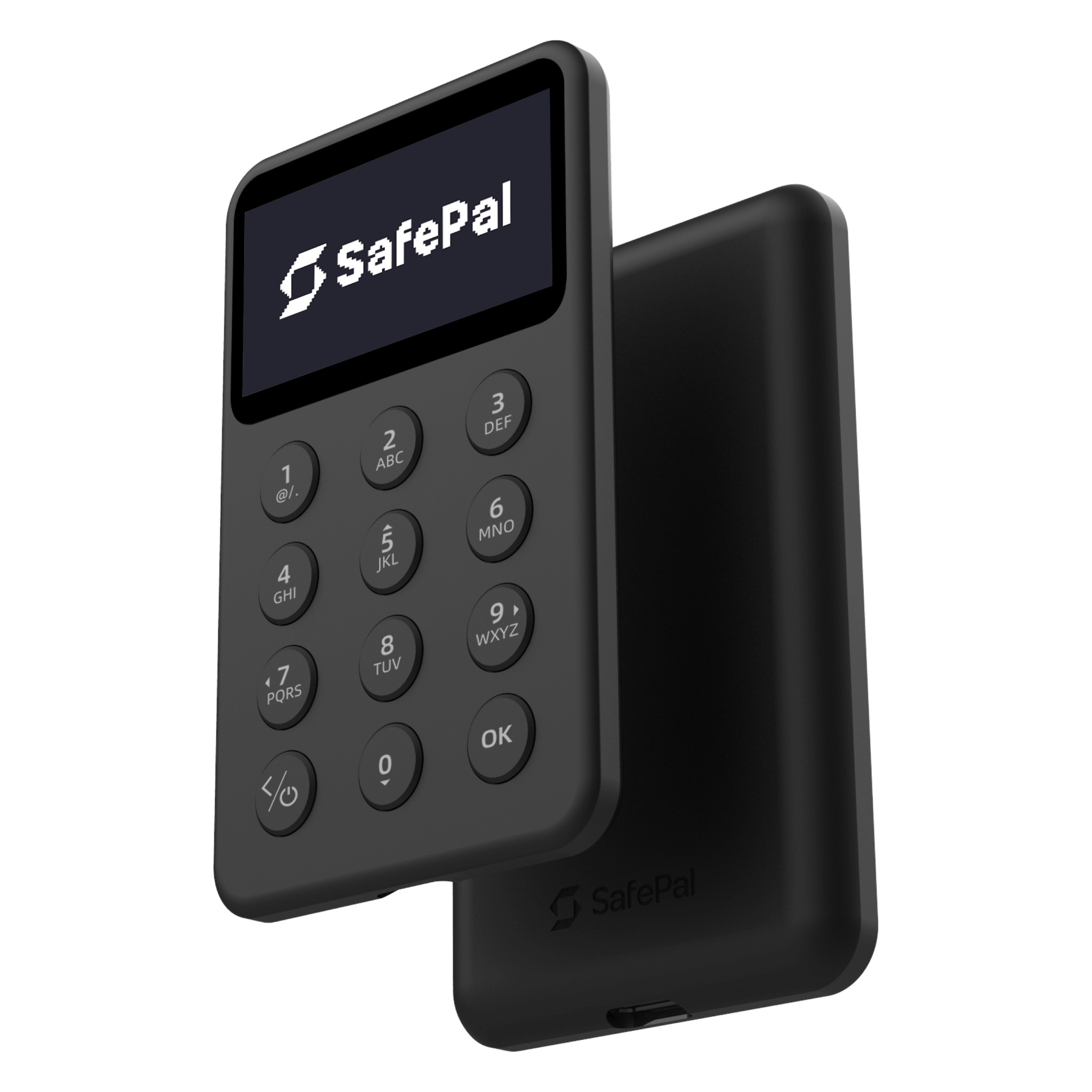 SafePal X1 Cryptocurrency Hardware Wallet Front and Back