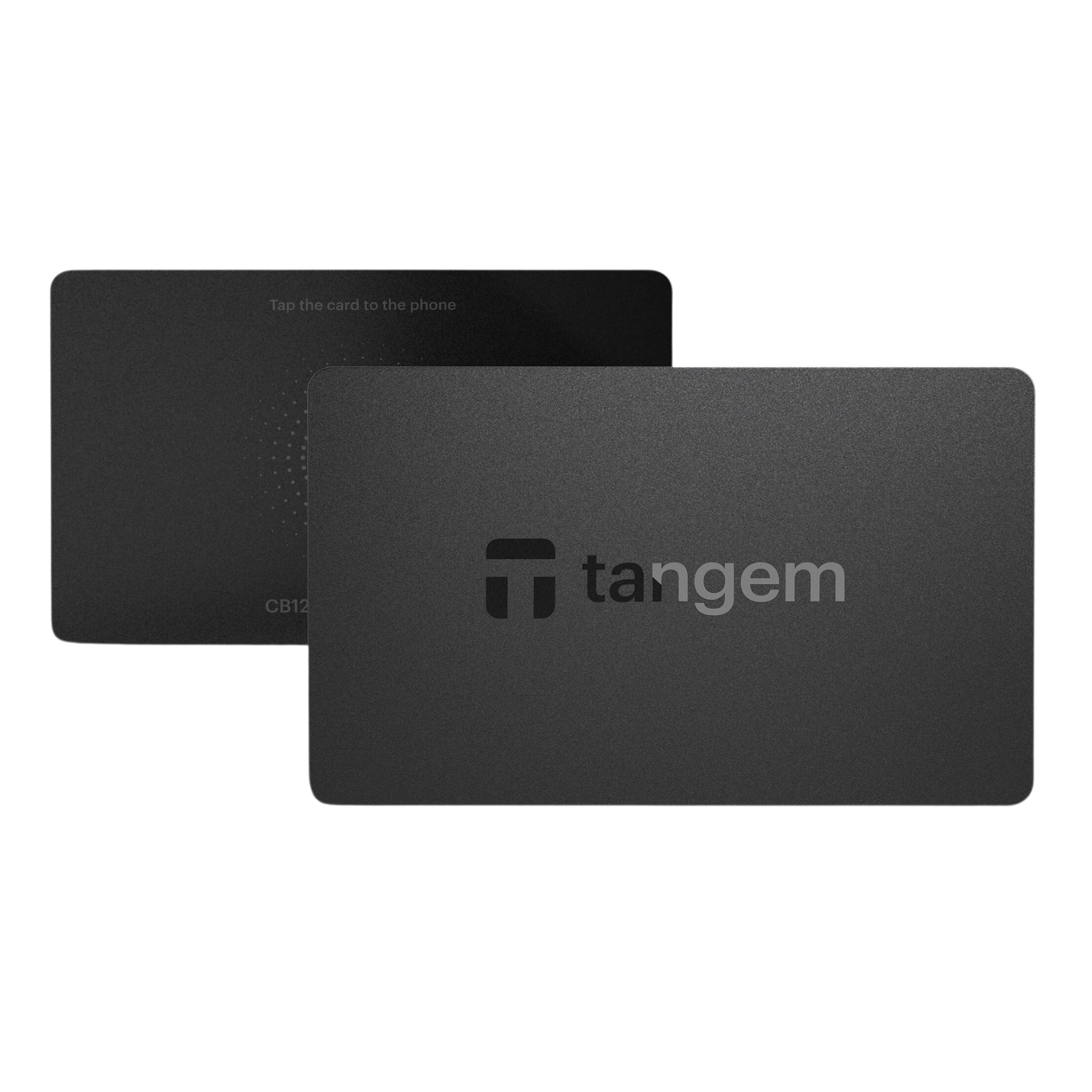 Tangem Wallet 2.0 2 Card Cryptocurrency Hardware Wallet Side Angle