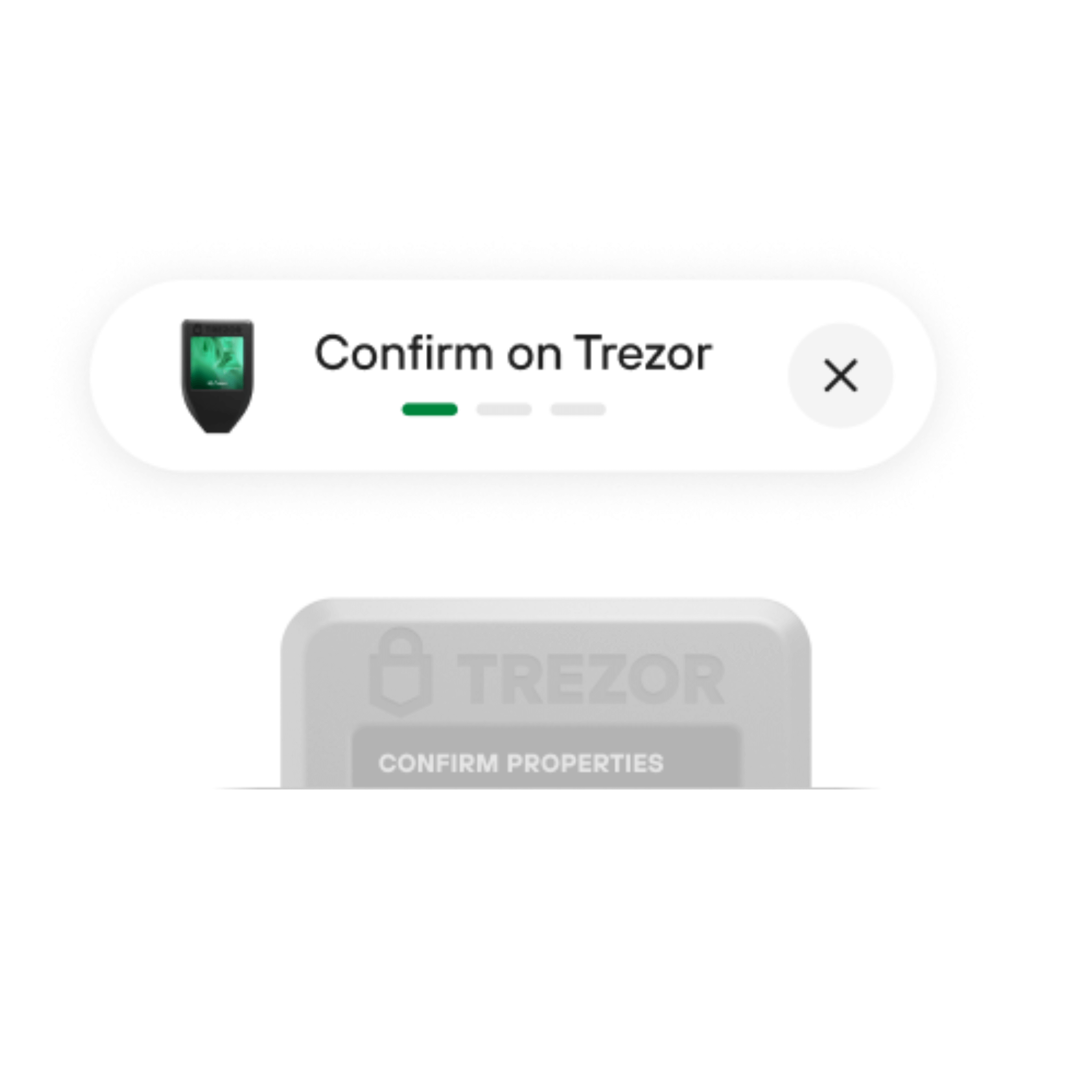 Trezor Model T Pack of 3 Cryptocurrency Hardware Wallets Transaction Confirmation