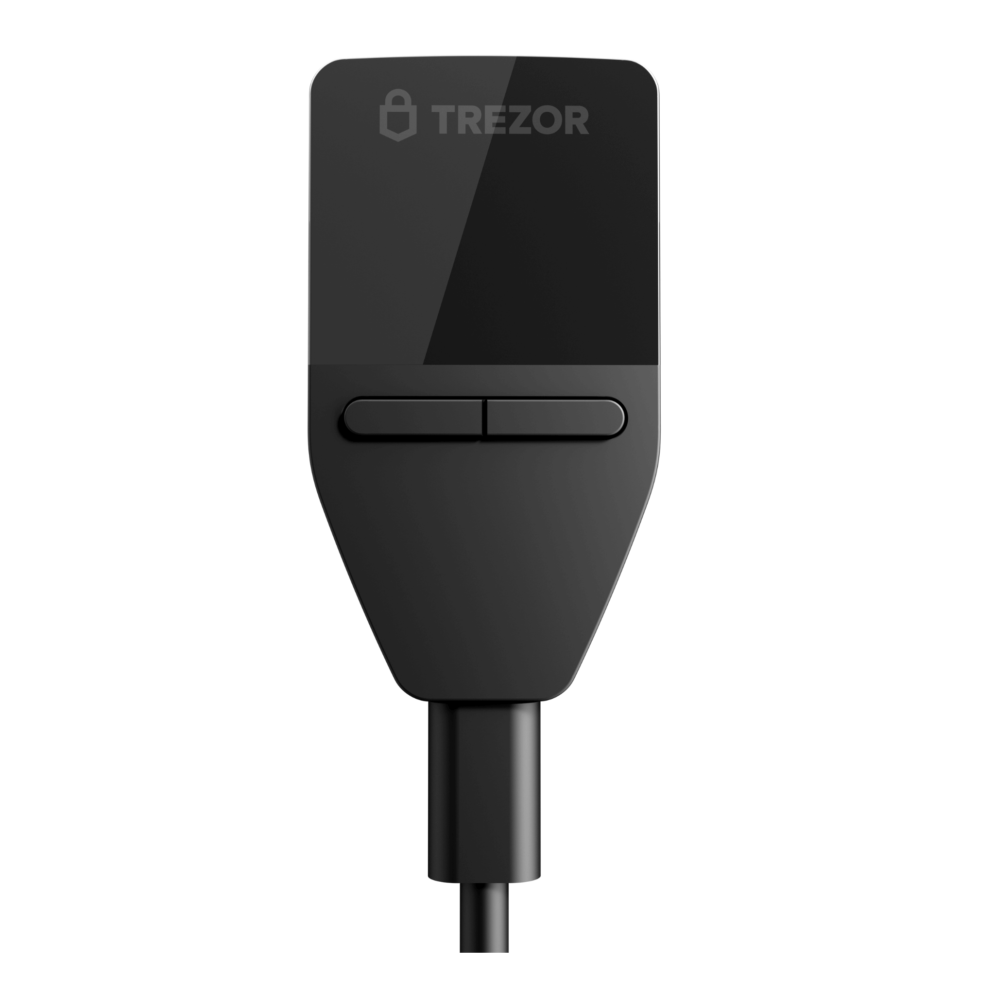 Trezor Safe 3 Cryptocurrency Hardware Wallet Connected To USB-C