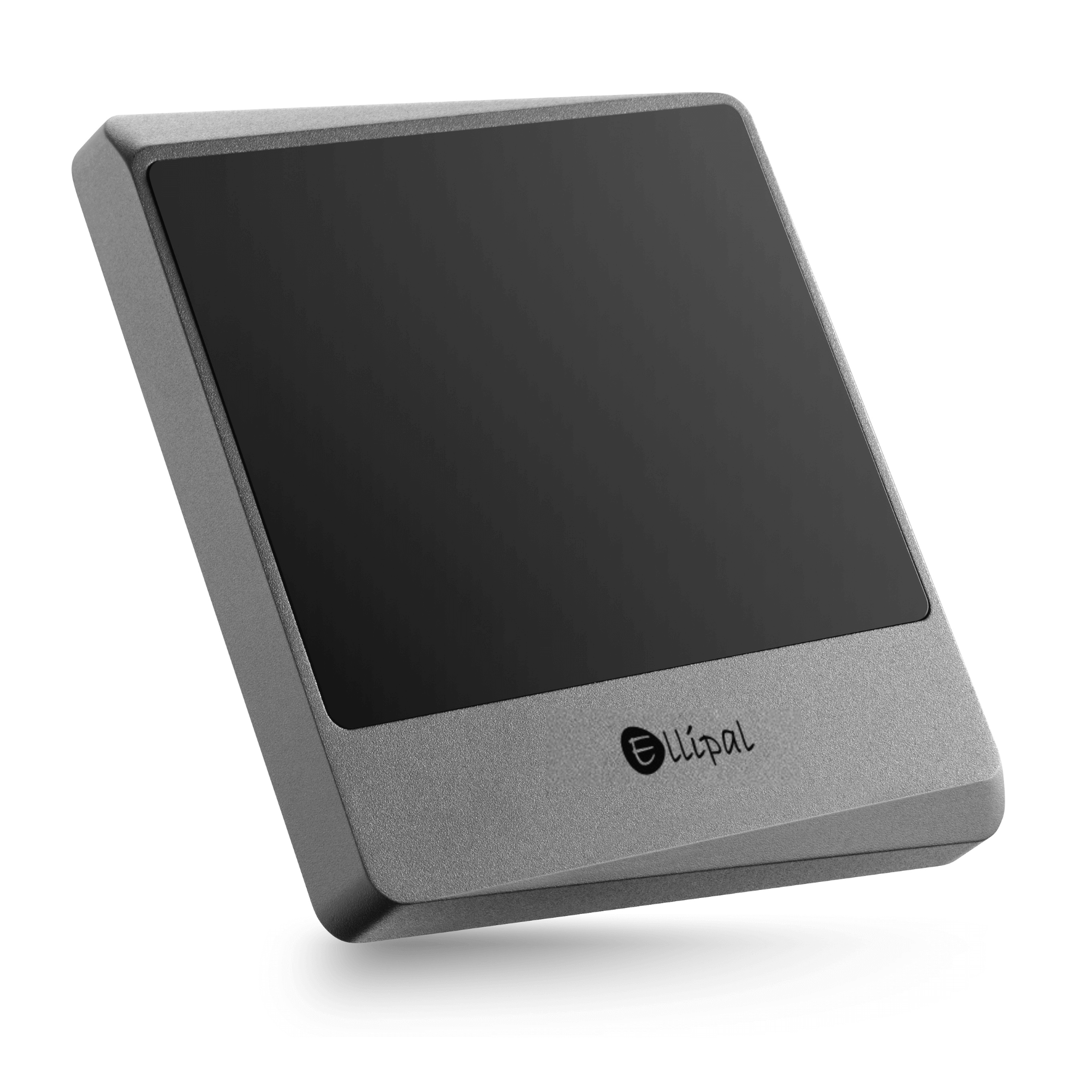 Ellipal Titan Mini Grey Cryptocurrency Hardware Wallet Front Angle
